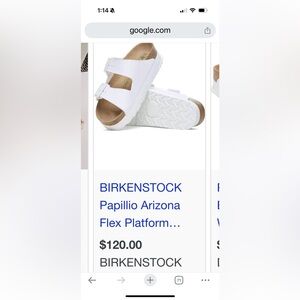 Vegan Platform Birkenstock Sandals EU 39 Gently used.. excellent condition.